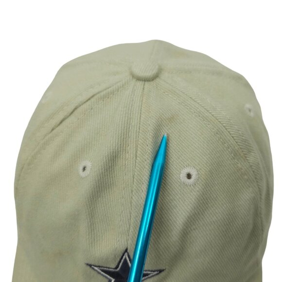 Dallas Cowboys NFL Football Adjustable Size Cap Strapback Baseball Hat Khaki - Picture 4 of 15